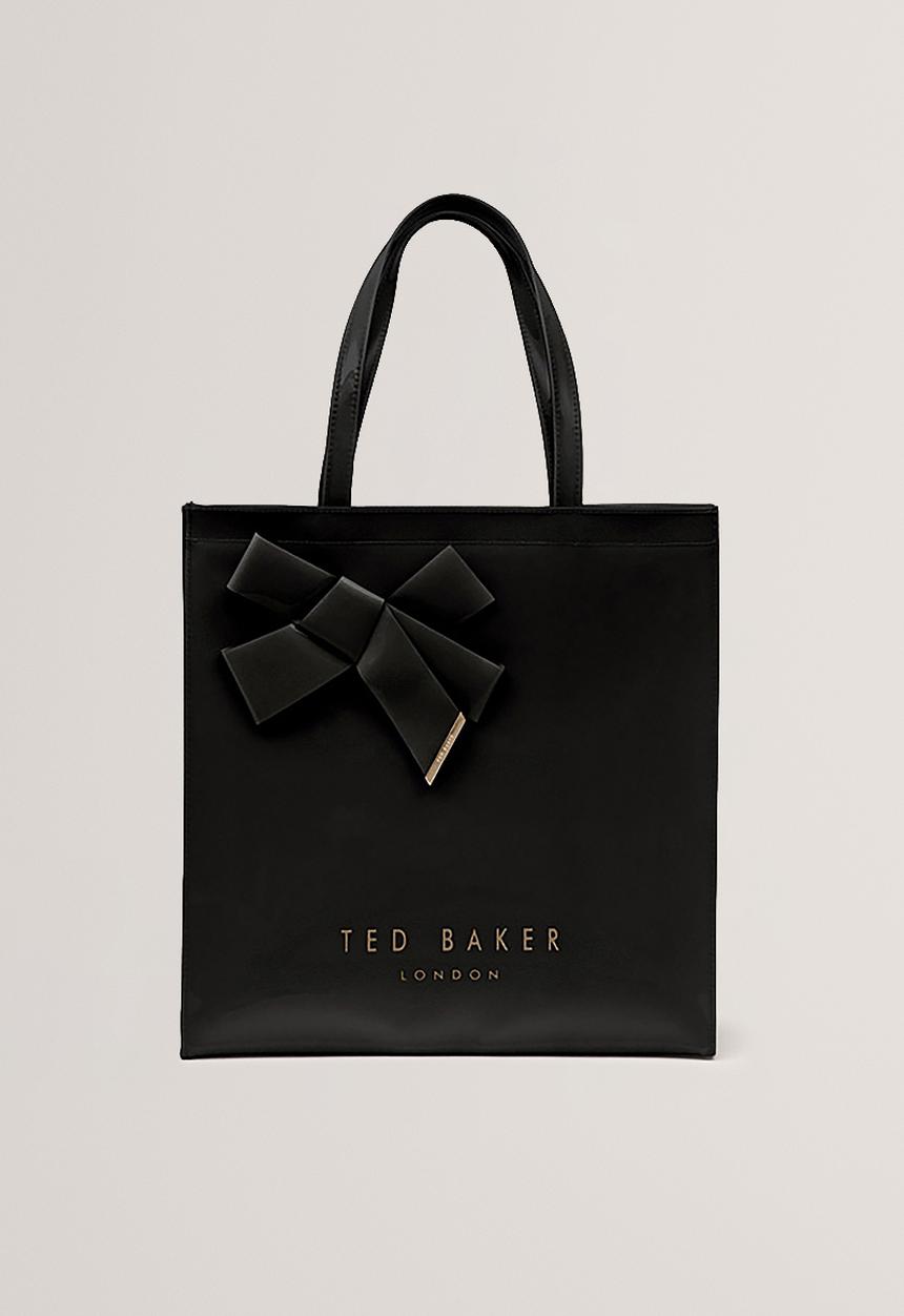 Ted Baker -  NICONNA: Bow Detail Large Icon Bag - Black
