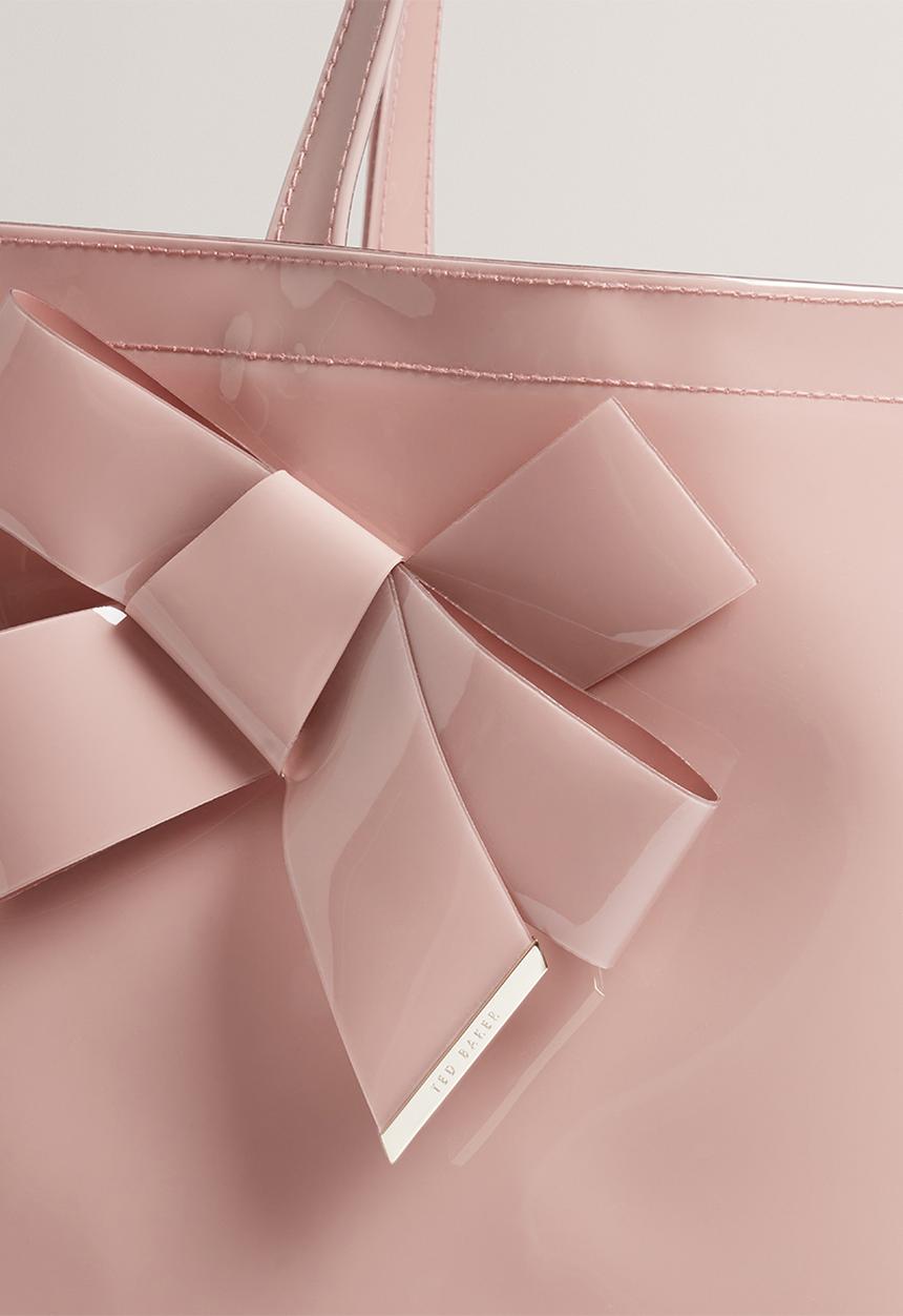 Ted Baker - NICONNA: Bow Detail Large Icon Bag-PL - Pink