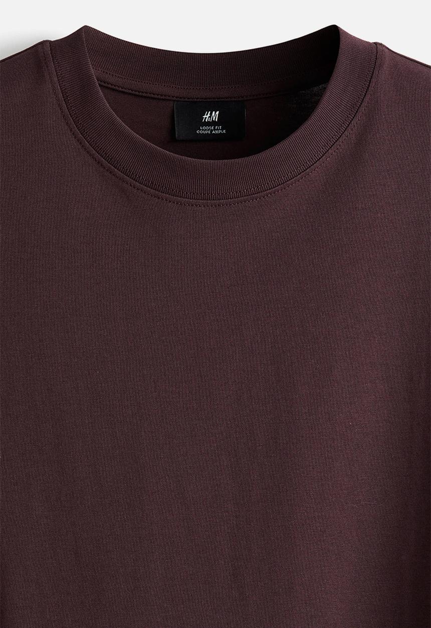 H&M - Relaxed fit T-shirt - purple
