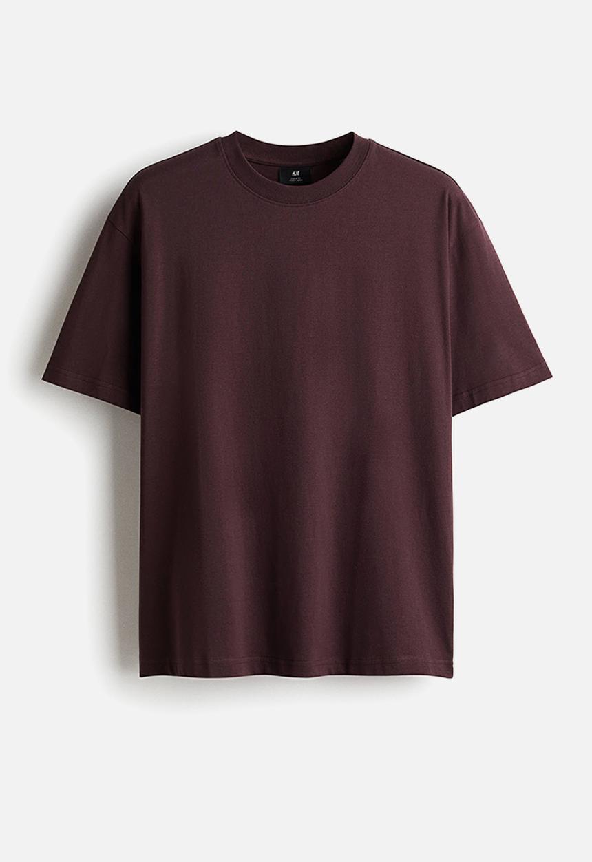 H&M - Relaxed fit T-shirt - purple