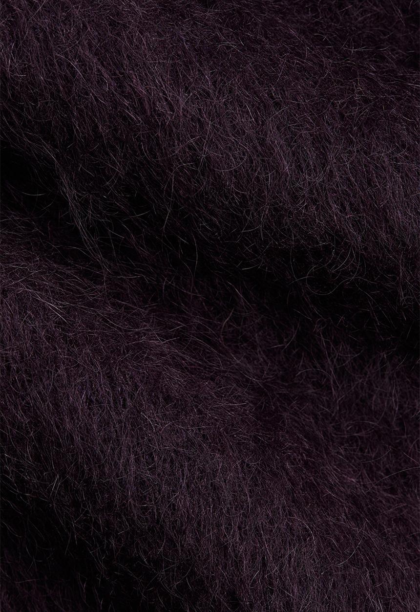 H&M - Oversized mohair-blend jumper - dark purple