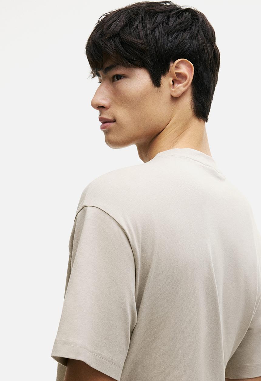 H&M - Relaxed fit T-shirt - beige