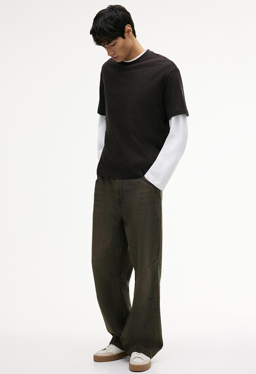H&M - Relaxed fit t-shirt - brown