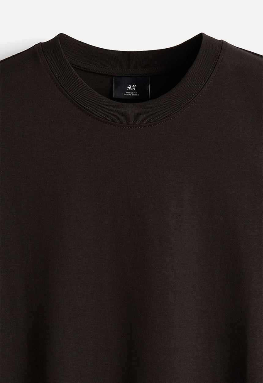 H&M - Relaxed fit t-shirt - brown