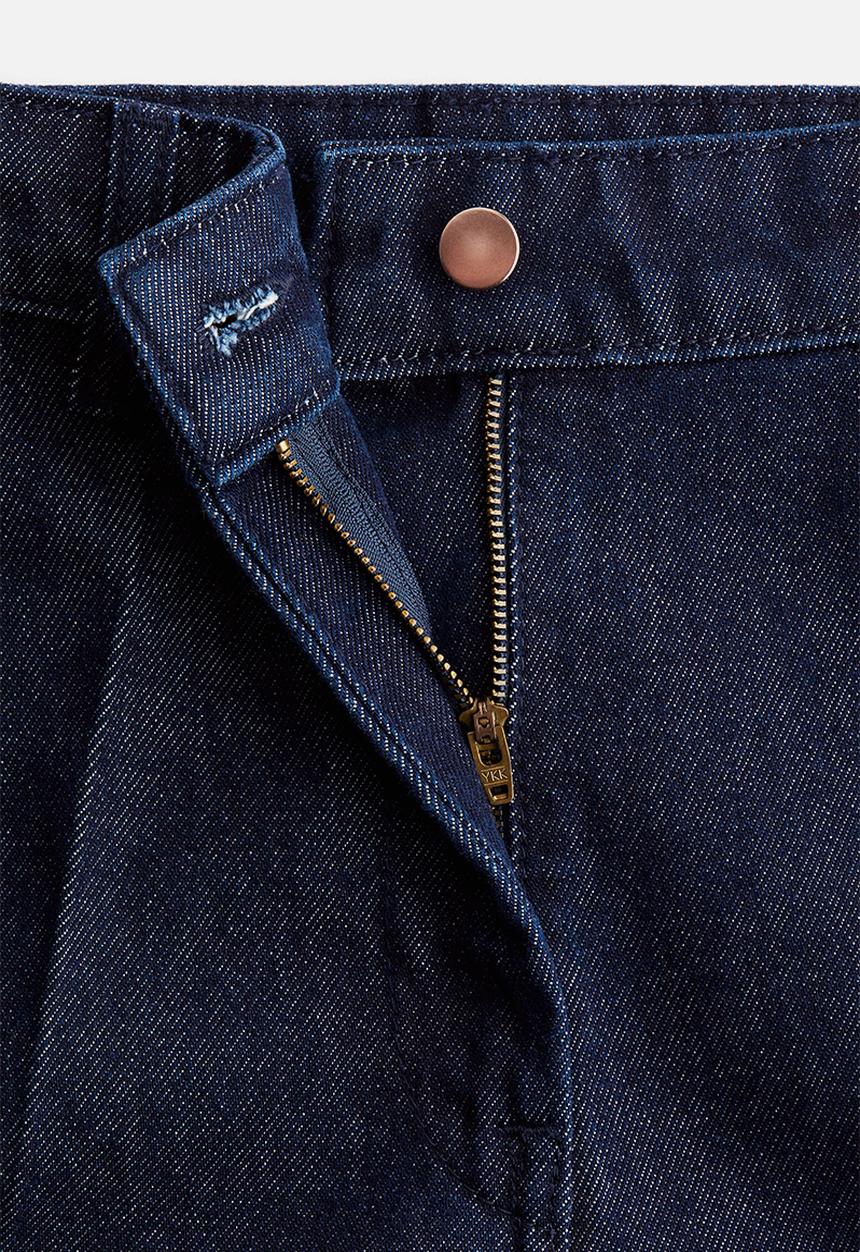 H&M - Wide high jeans - dark denim blue