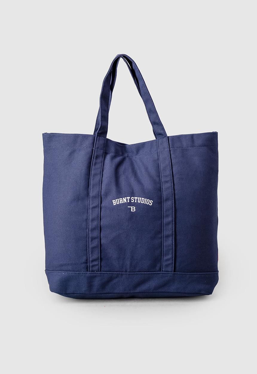 Burnt  - Academy Tote Bag - Navy