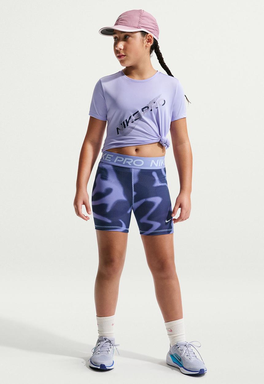 Nike - G Np Df 3" Short Aop Vnr - Light Thistle/White