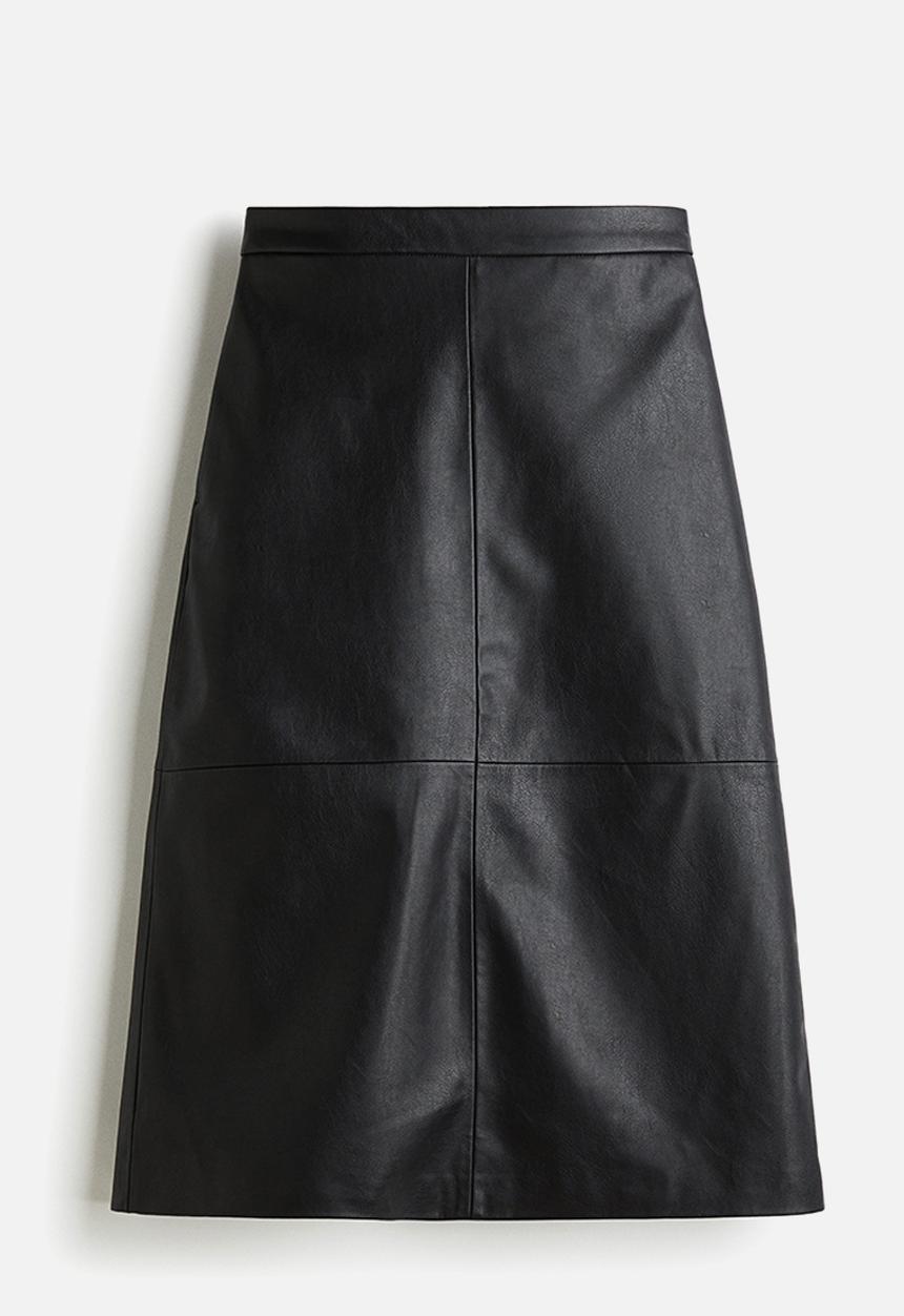 H&M - Midi skirt - black