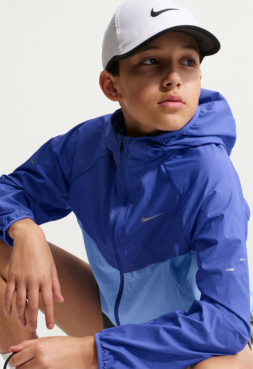 Nike - K Nk Repel Stride Jacket - Lapis/Royal Pulse/Reflective Silv