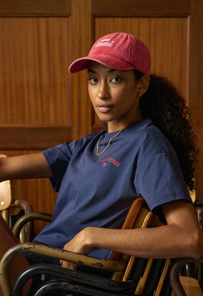 Burnt  - Athletics Cap - Red