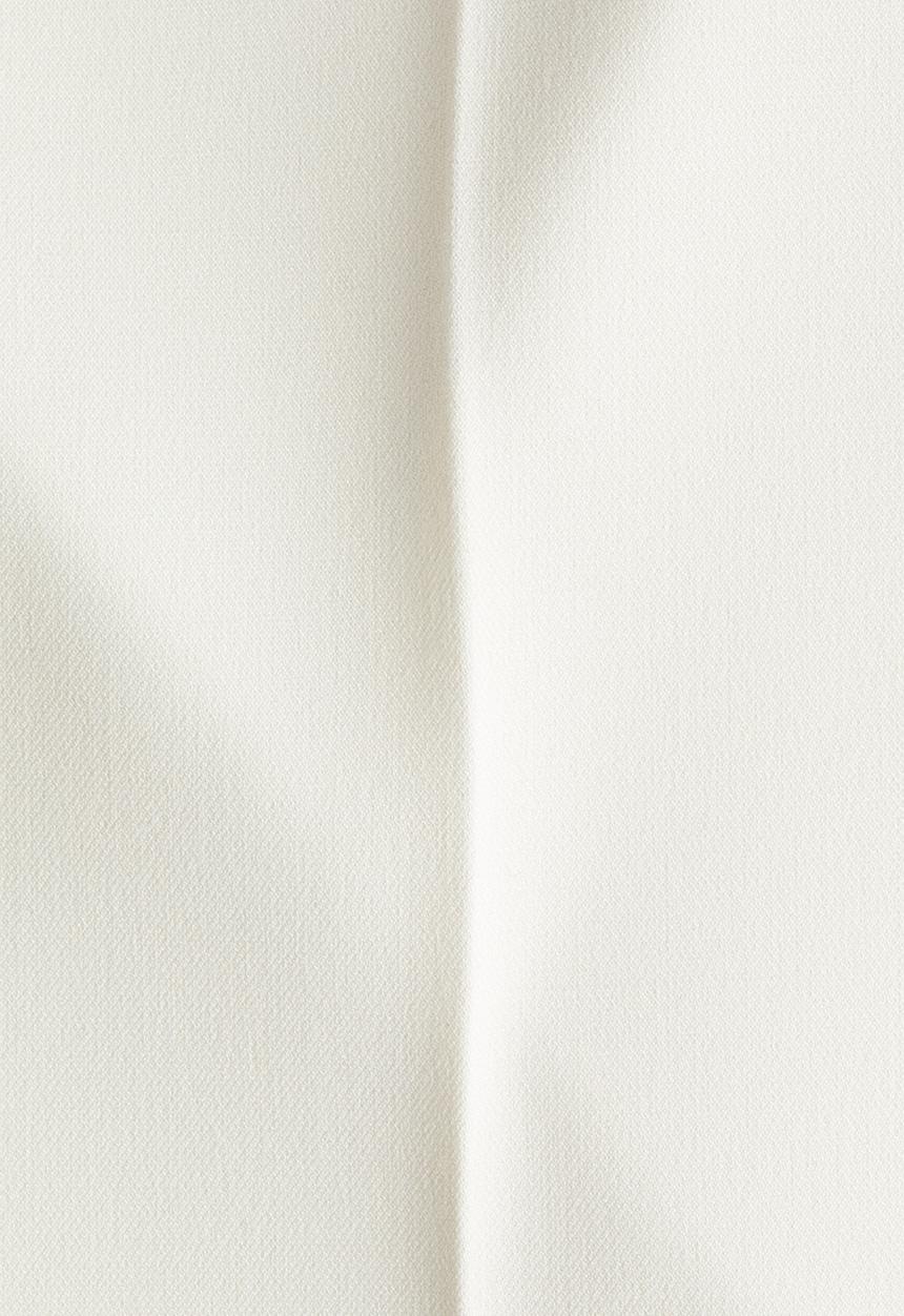 H&M - Flared belted trousers - cream