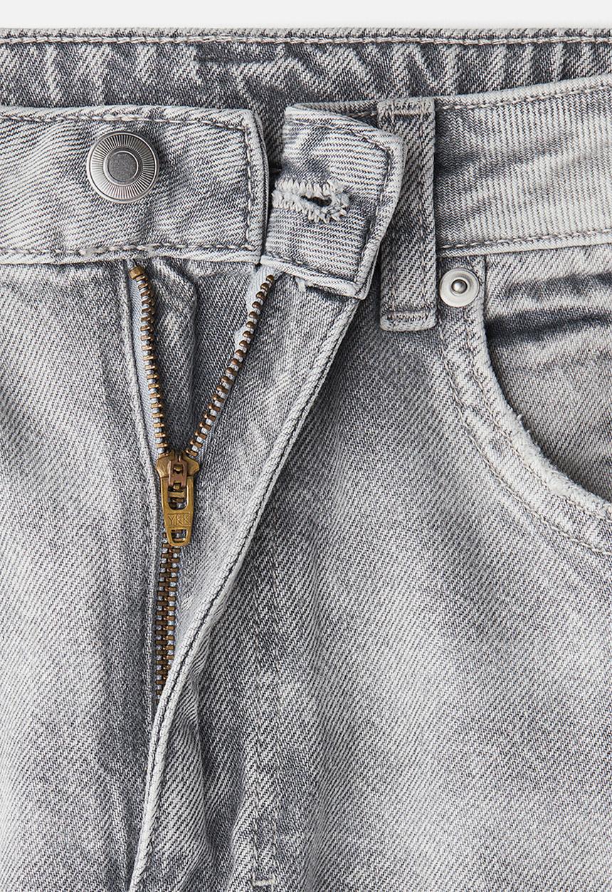 H&M - Wide ultra high jeans - grey