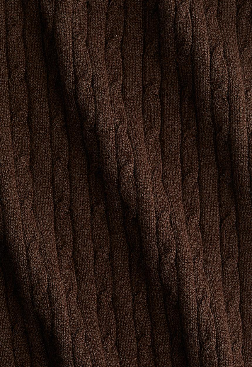 H&M - Cable-knit trousers - brown