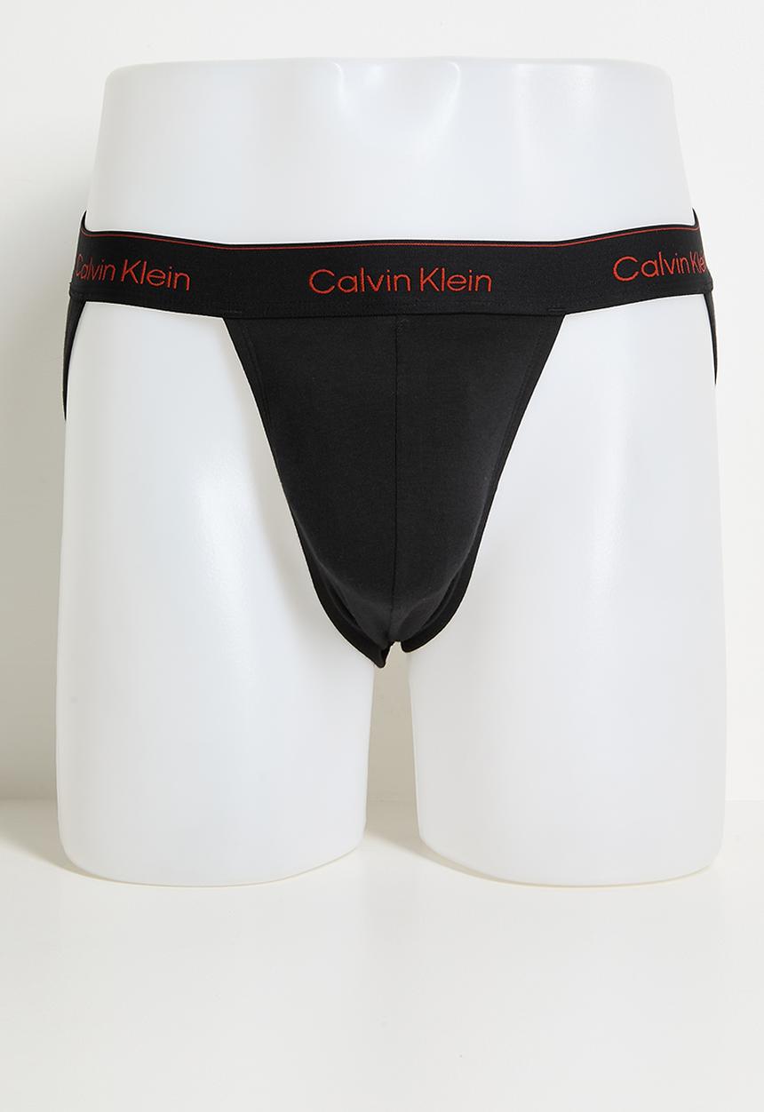 Calvin Klein - Jock Strap 3 Pack - black
