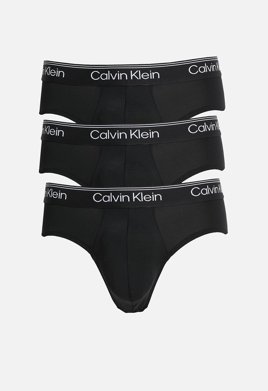 Calvin Klein - Hip Brief 3Pk - Black