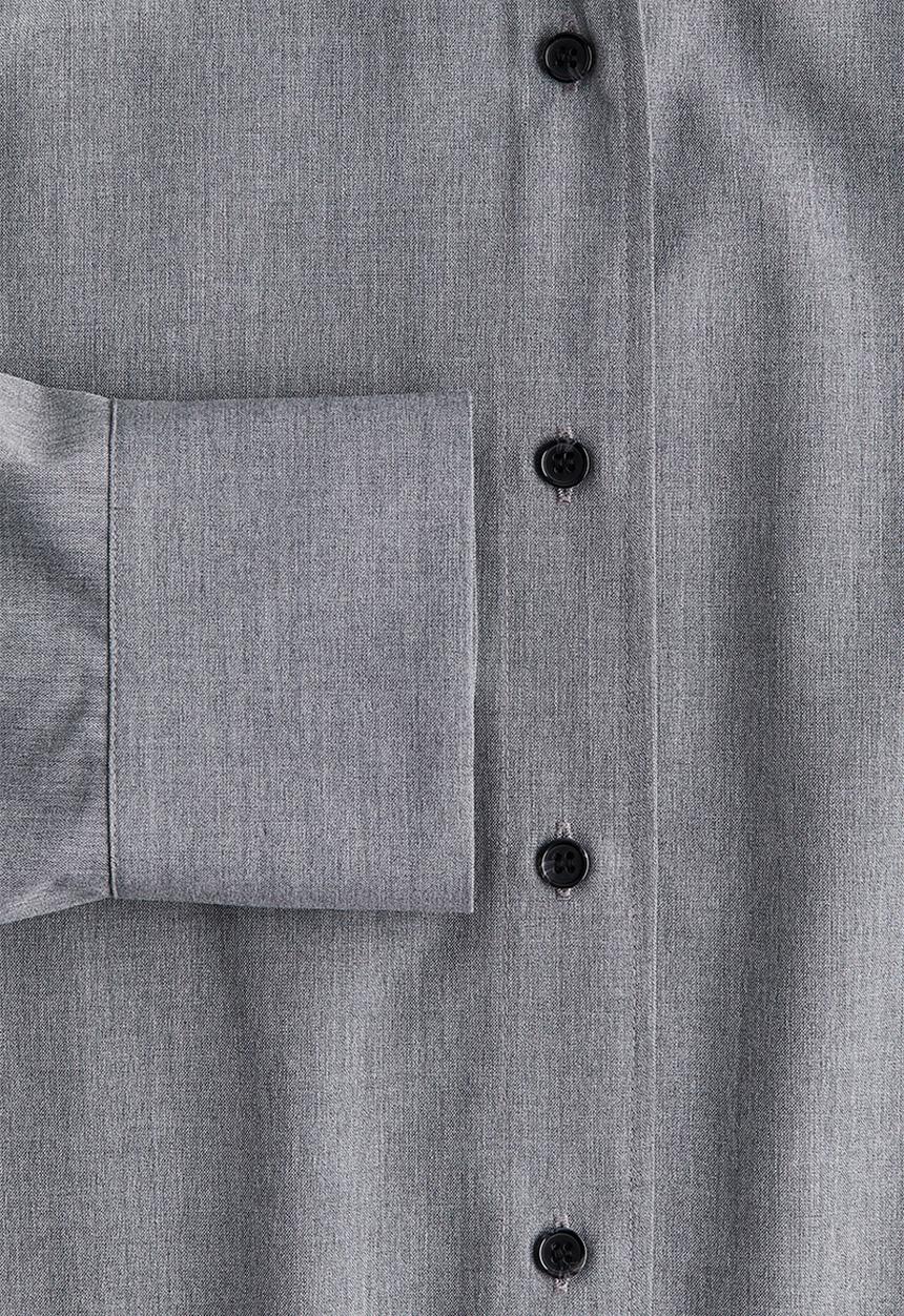 H&M - Oversized shirt - light grey 