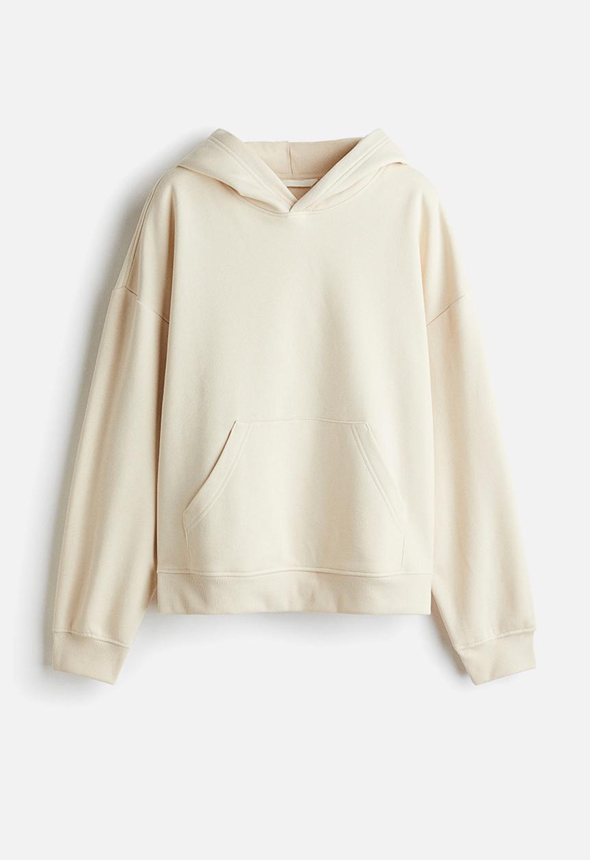 H&M - Hoodie - light beige