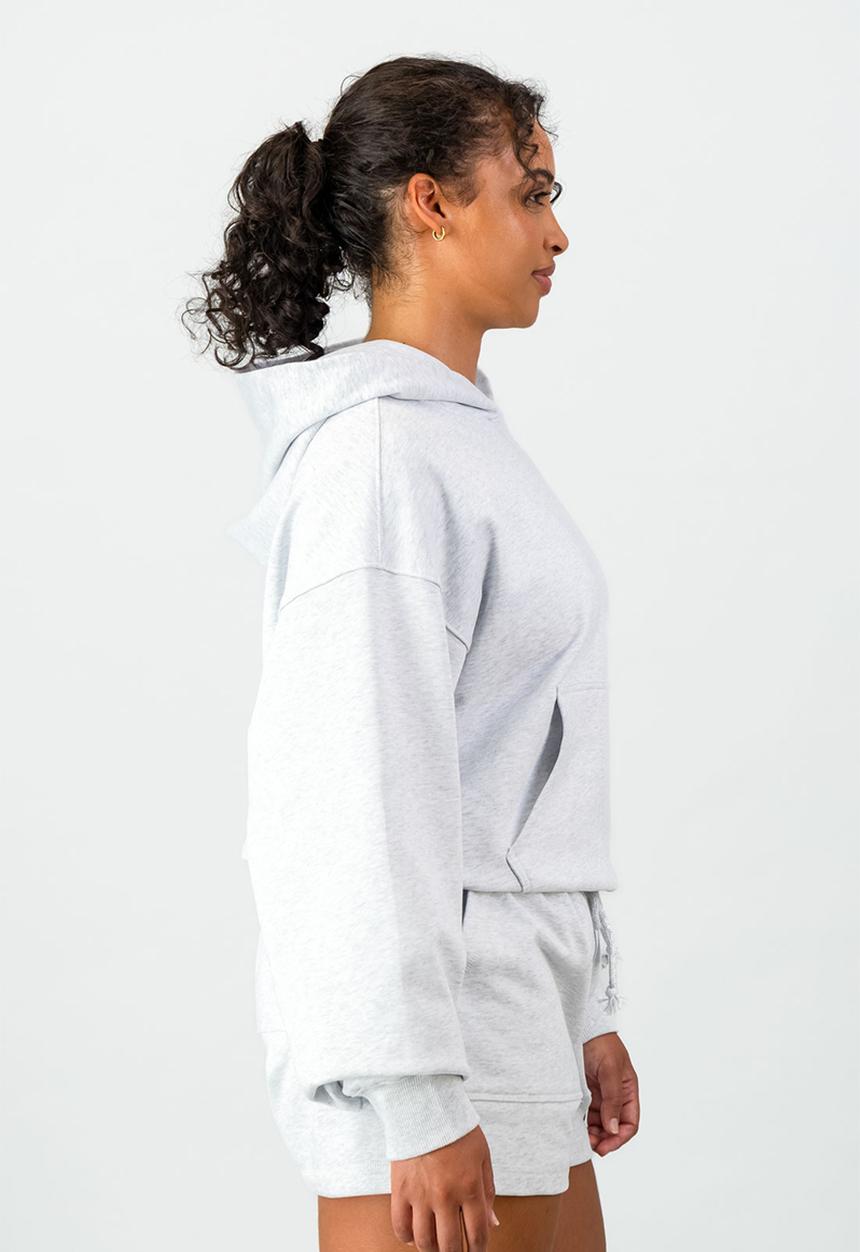 Burnt  - Legacy Hoodie - Grey Melange