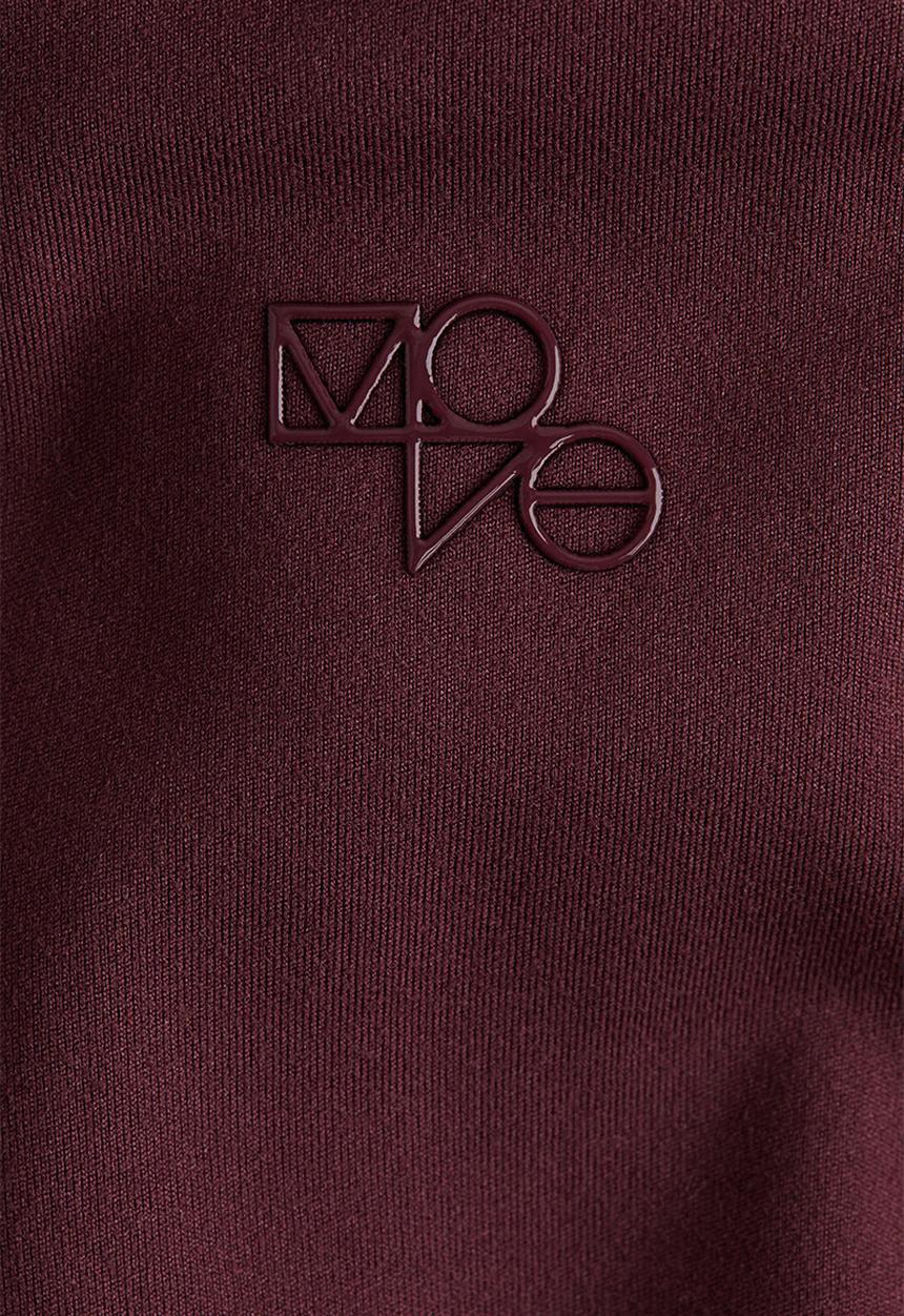 H&M - Hooded sports jacket with softmove™ - light burgundy