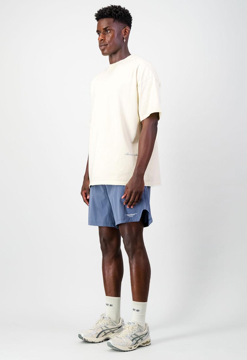 Burnt  - Core 7-Inch Short - Blue
