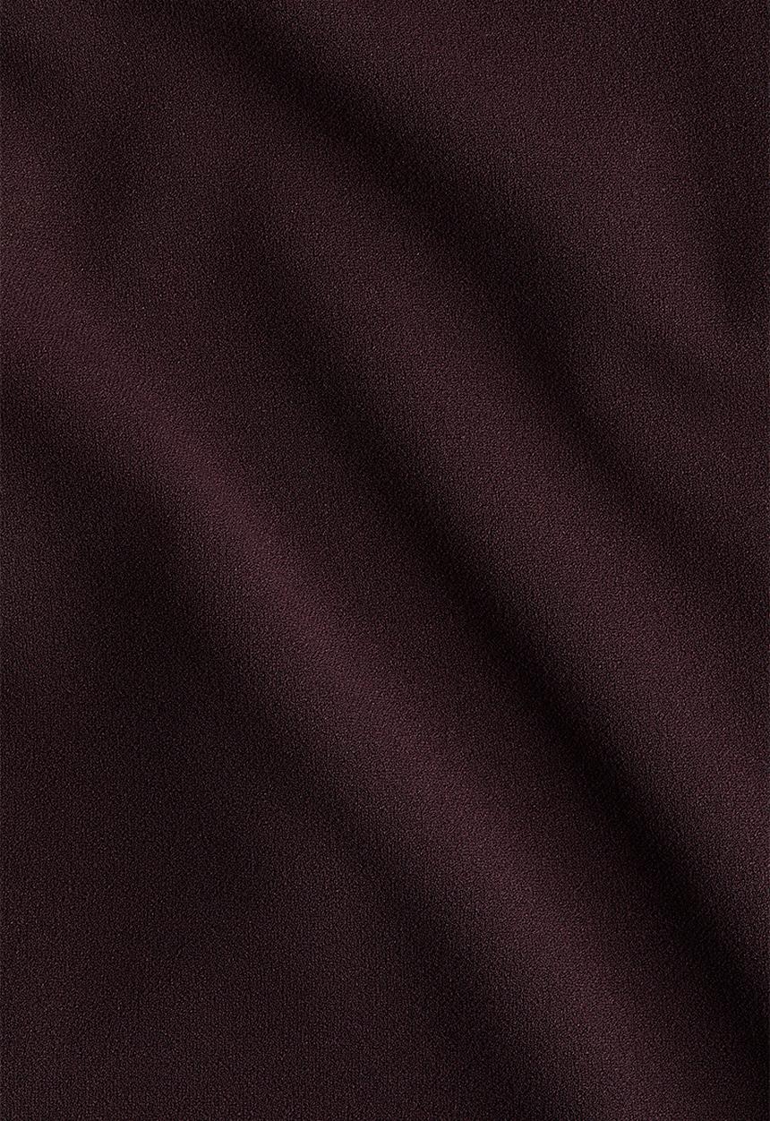 H&M - Button-front top - burgundy