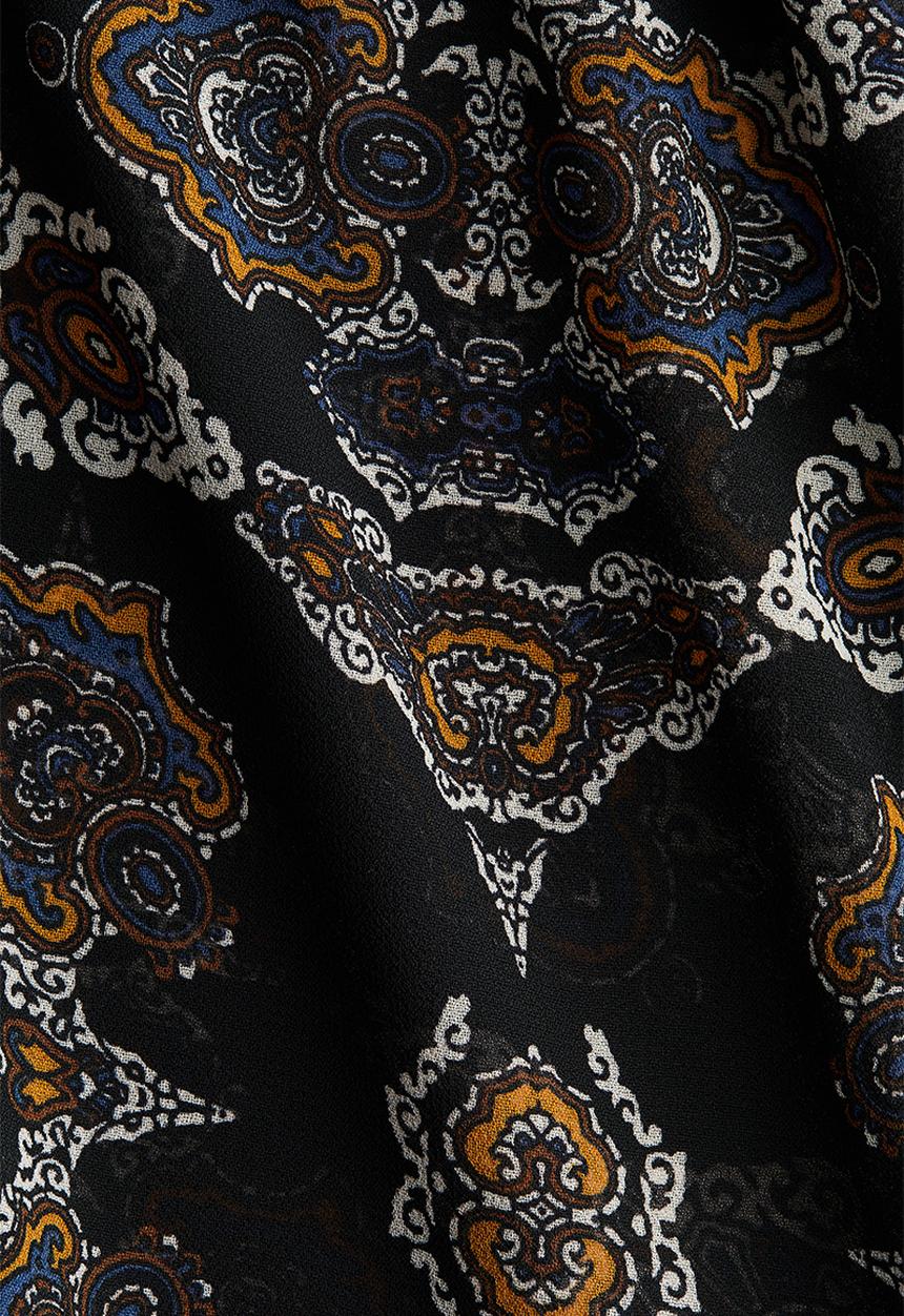 H&M - Patterned blouse - black patterned 