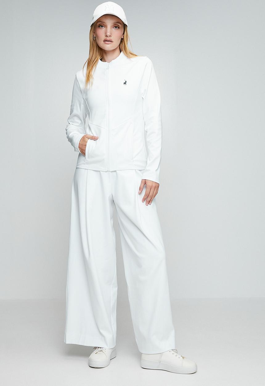 POLO - Wmn Scarlett Sport Track Pant - White
