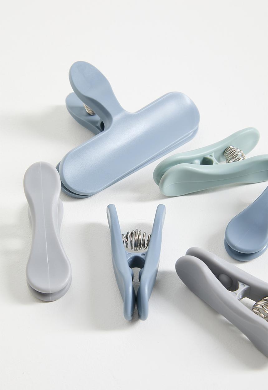 Excellent Houseware - Kitchen clips set of 7 - Multi