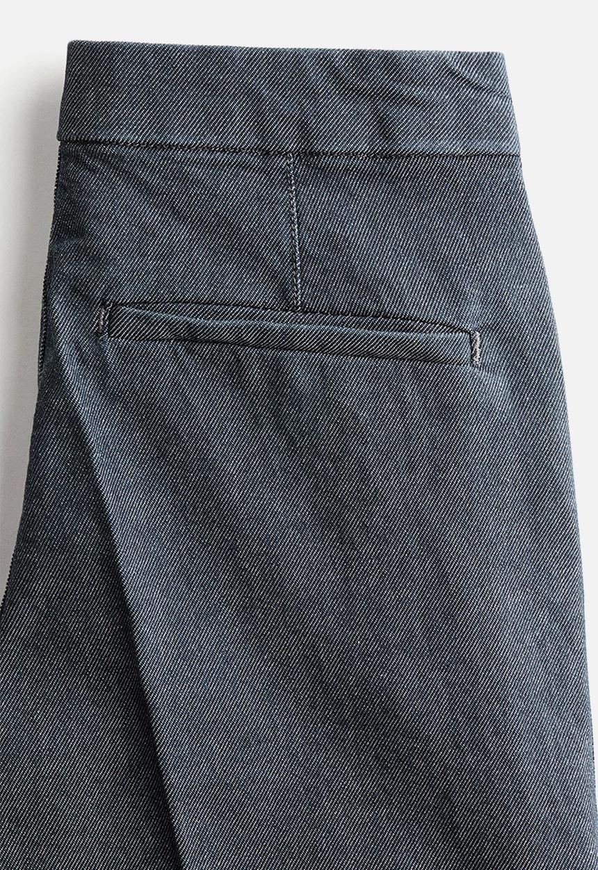 H&M - Flared high jeans - dark denim blue