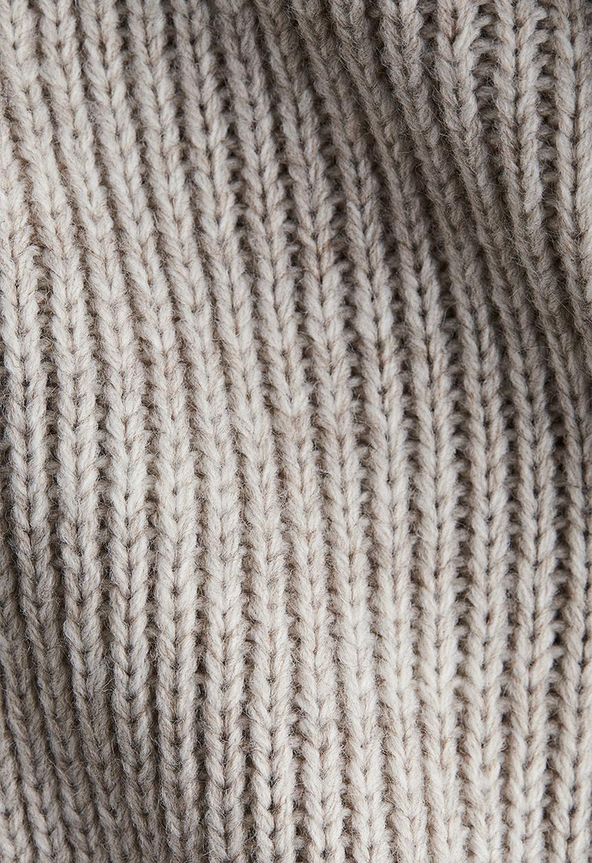 H&M - Rib-knit top - greige