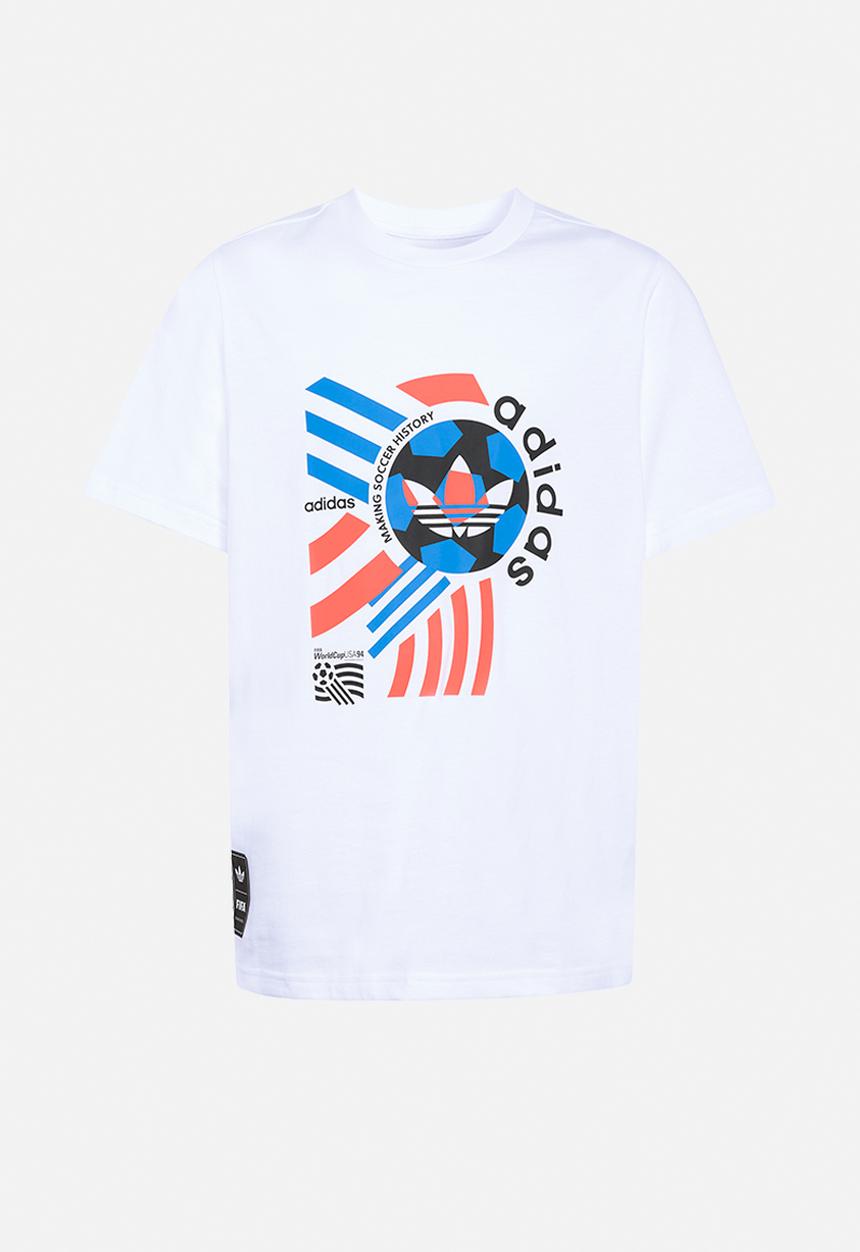 adidas Originals - Lo Gfx T-shirt - White