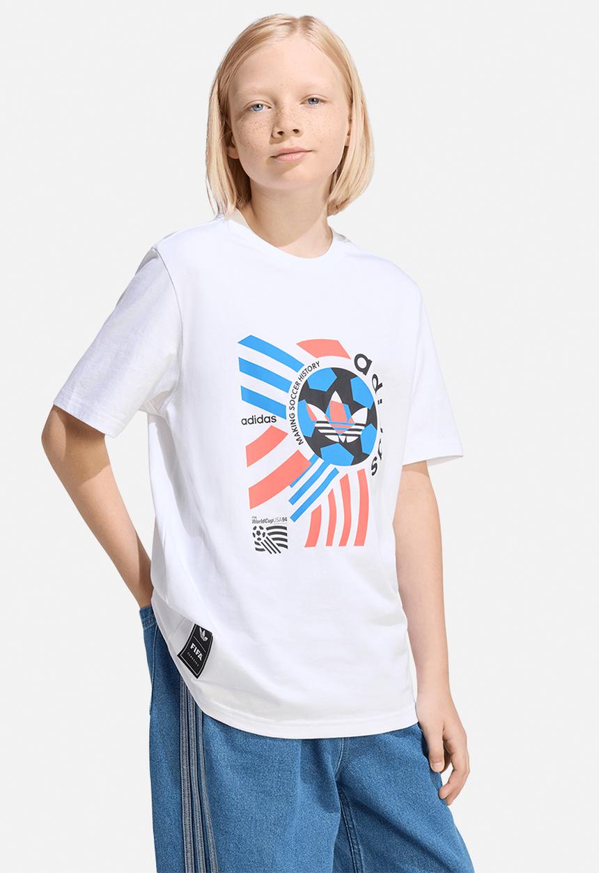 adidas Originals - Lo Gfx T-shirt - White