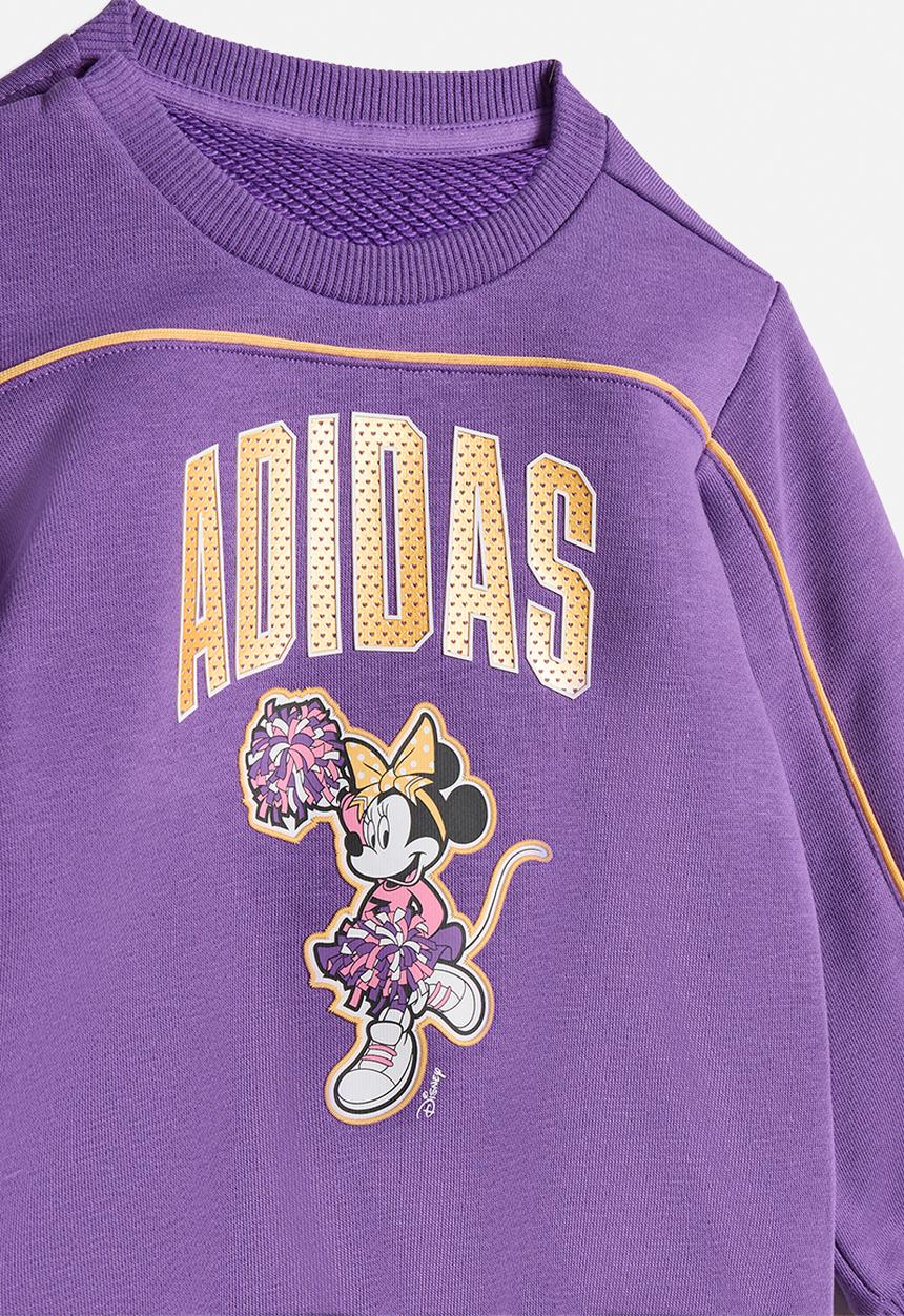adidas Originals - Disney Minnie Mouse Jogger Set - Active Purple/Semi Ice Tangerine
