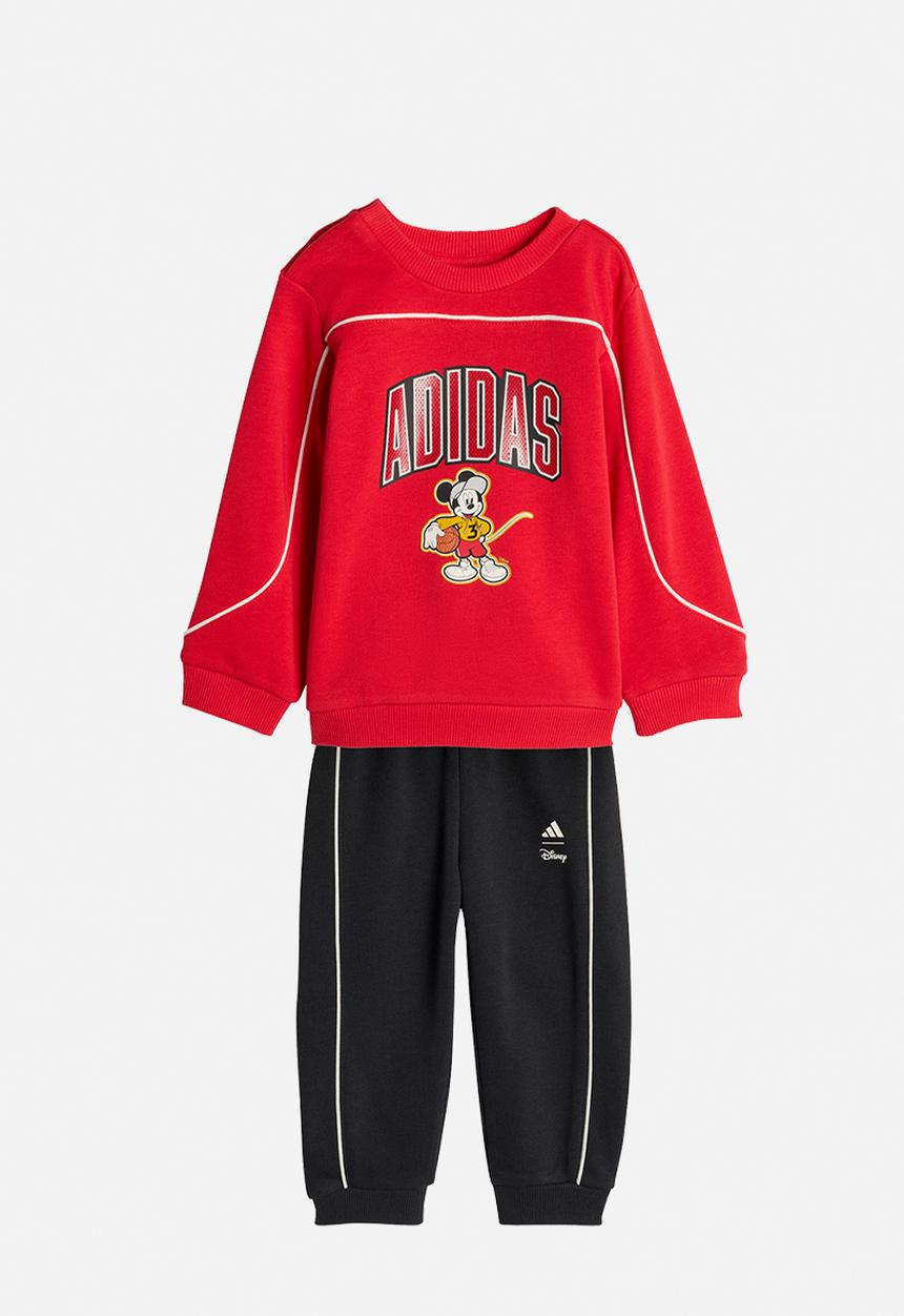 adidas Originals - Disney Mickey Mouse Jogger Set - Pure Ruby/Off White