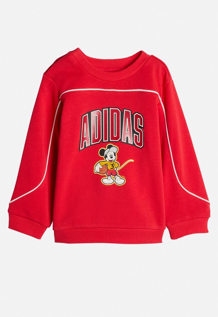 adidas Originals - Disney Mickey Mouse Jogger Set - Pure Ruby/Off White
