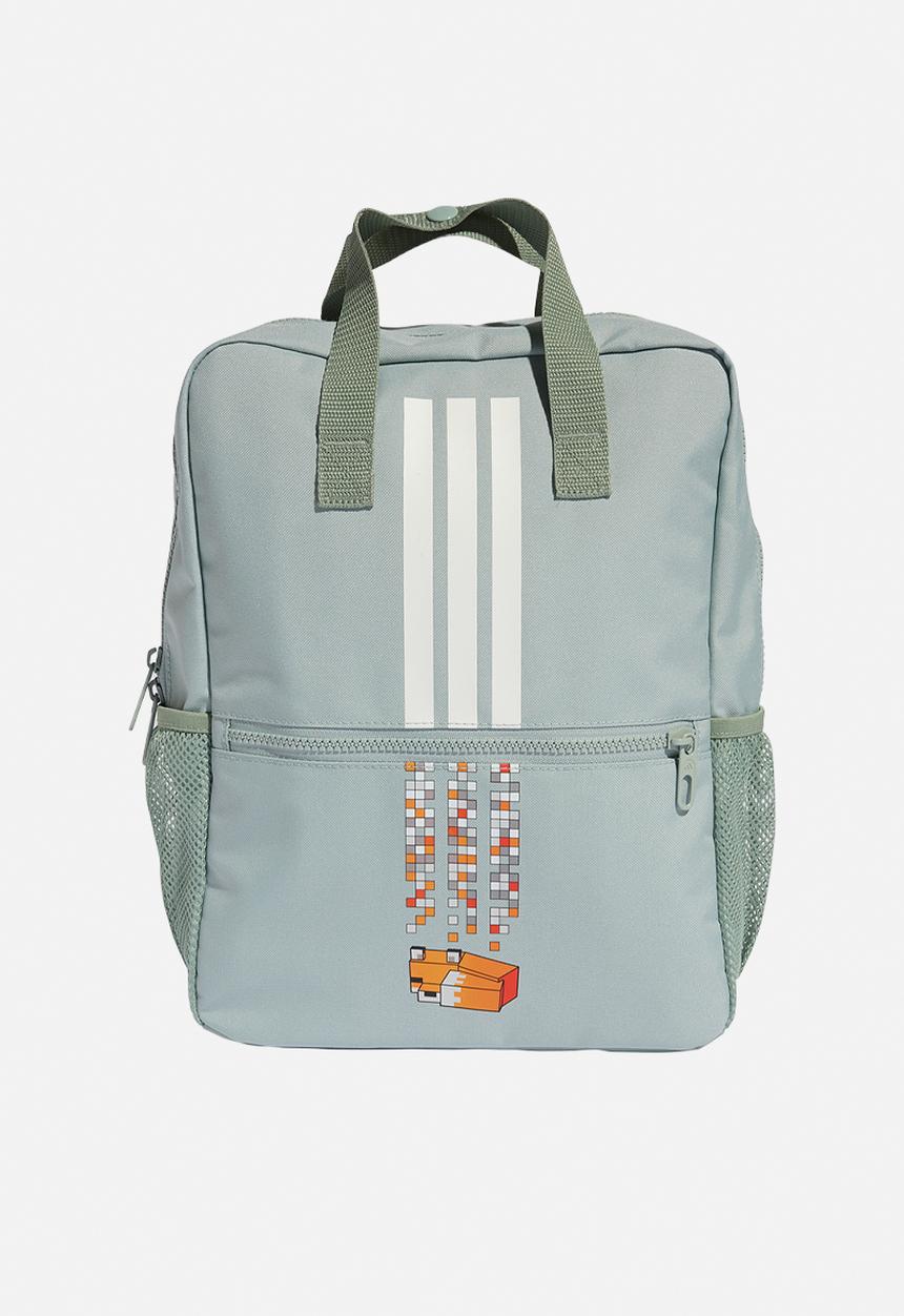 adidas Originals - Lk Minecraft Backpack - Wonder Sage/White