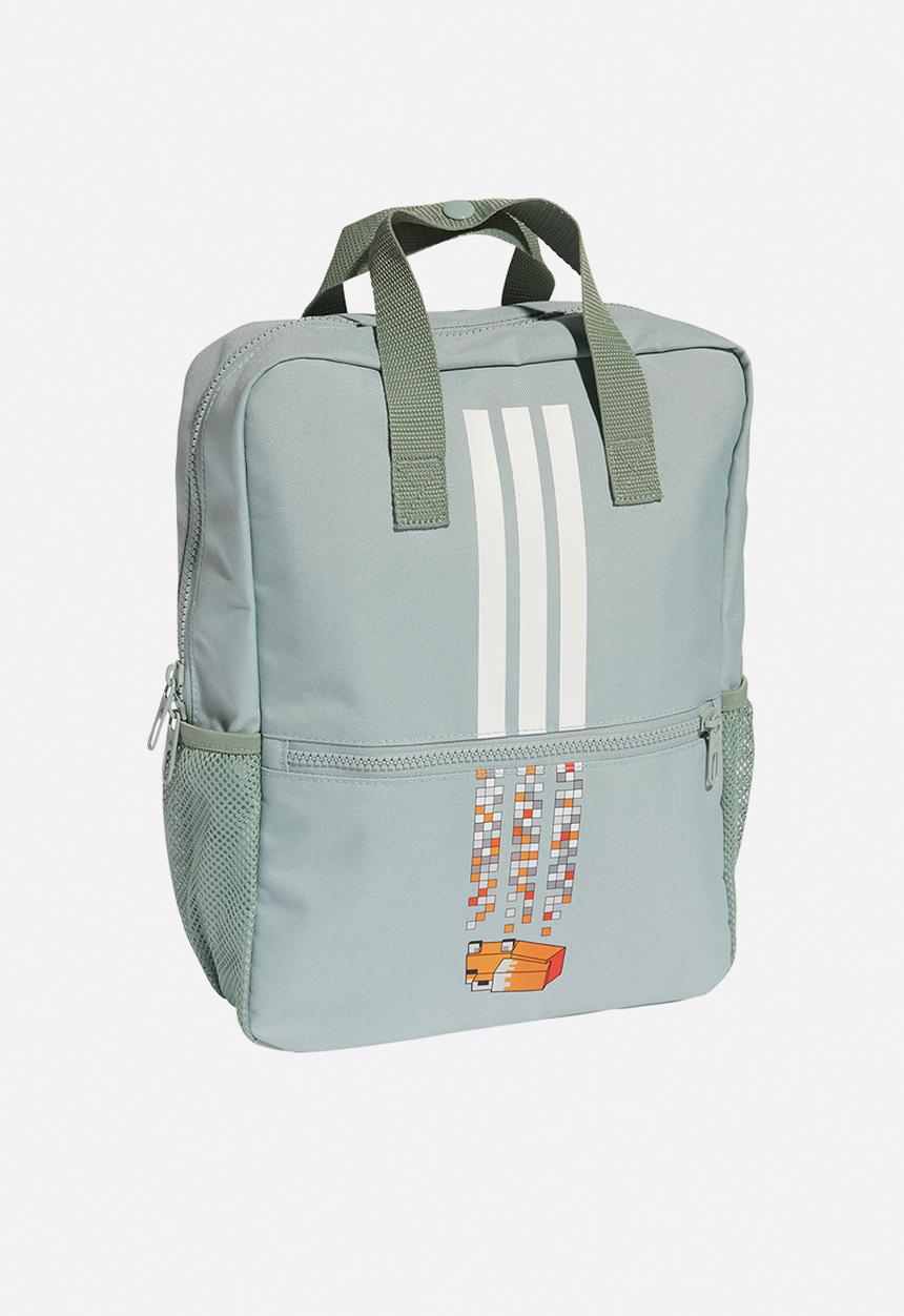 adidas Originals - Lk Minecraft Backpack - Wonder Sage/White