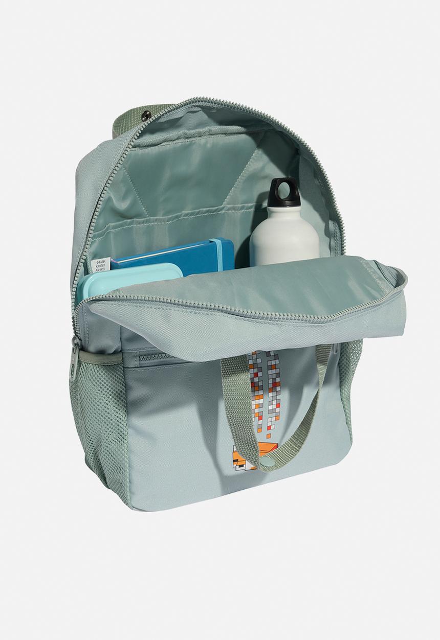 adidas Originals - Lk Minecraft Backpack - Wonder Sage/White
