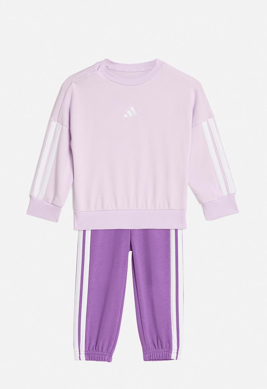 adidas Performance - I 3S Ft Jogger Set 240 - Ice Lavender/White