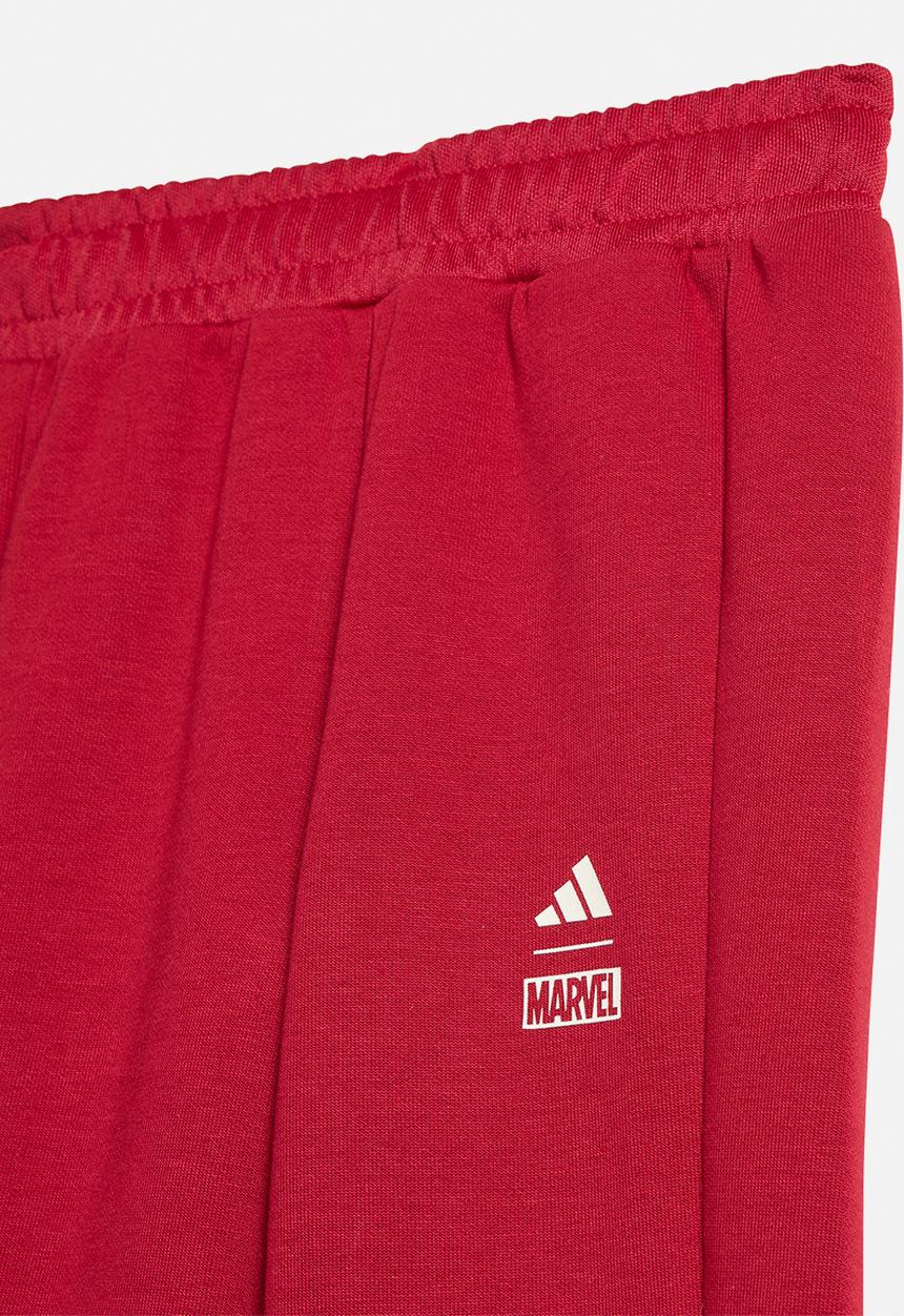 adidas Originals - I Marvel Spiderman Jogger Set - Active Maroon/Off White