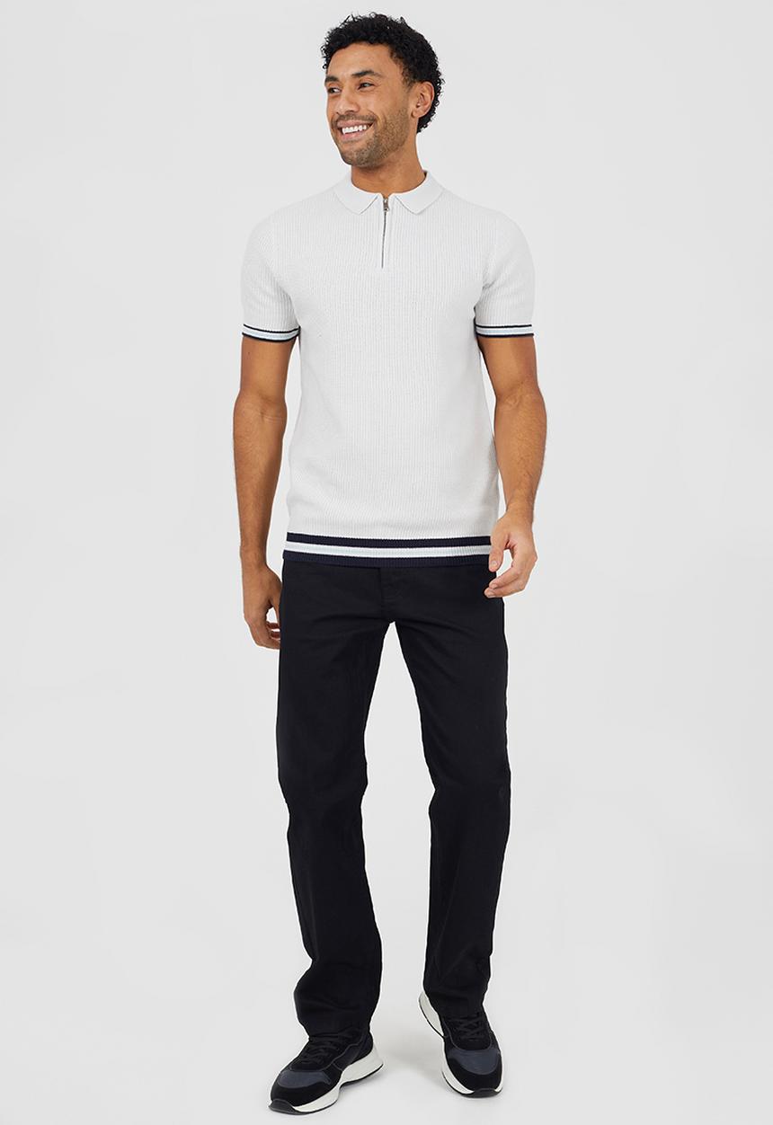 Brave Soul - Straight Fit Denim Jeans - Black Regular Length