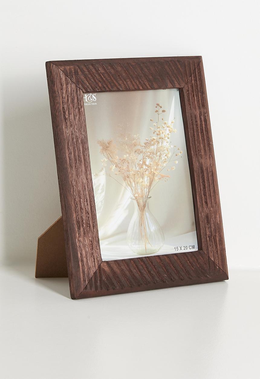 H&S - Rustic Mango Wood Frame - Walnut