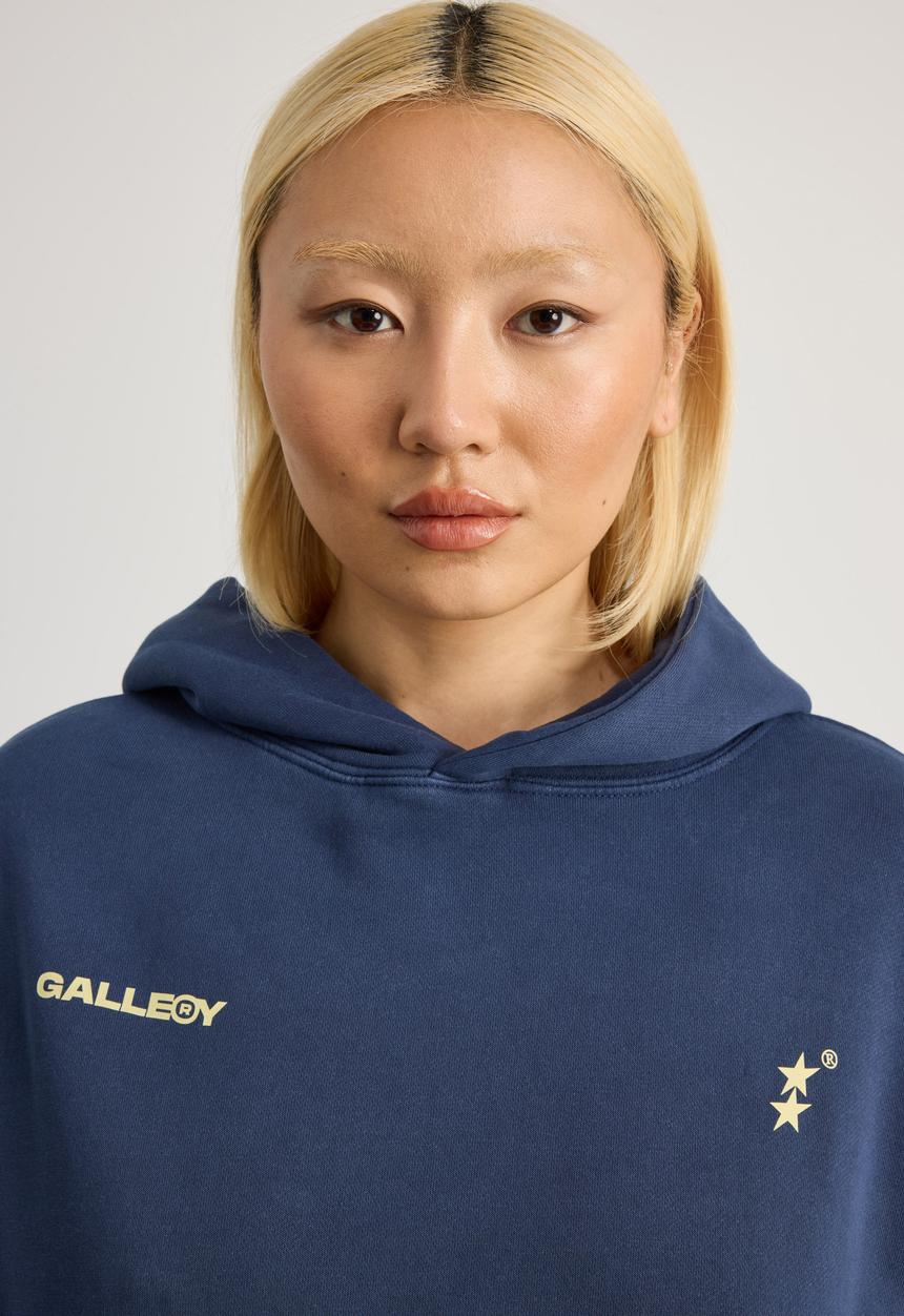 Factorie - Open Gallery Boxy Hoodie - Og Washed Night Sky/Evolution