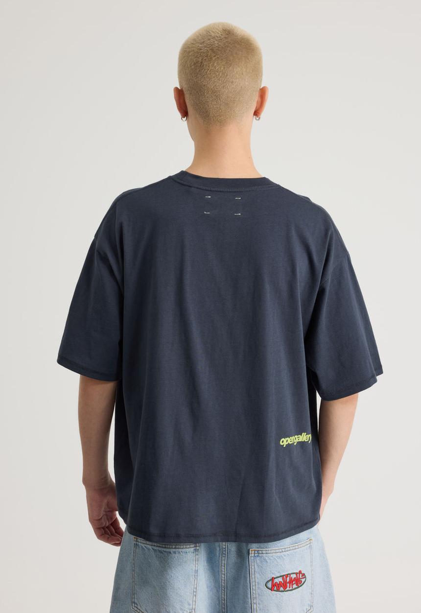 Factorie - Open Gallery Box Fit T-shirt - Og Seal/Open Gallery Logo