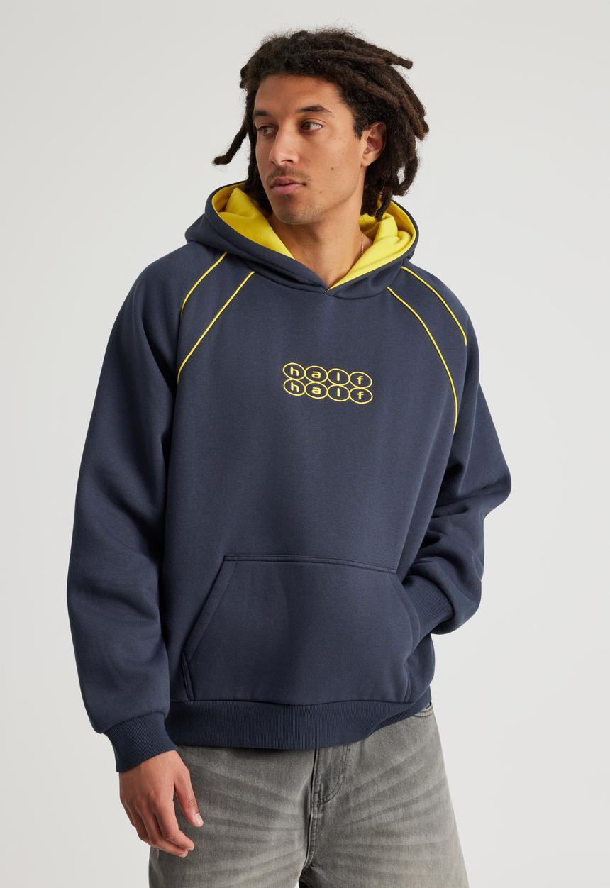 Factorie - Half Half Hoodie - Hh Seal/Riotous