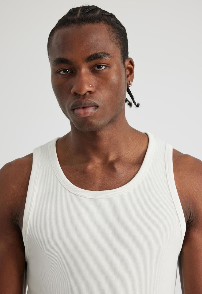 Factorie - Authentics Rib Tank Top - Cloud