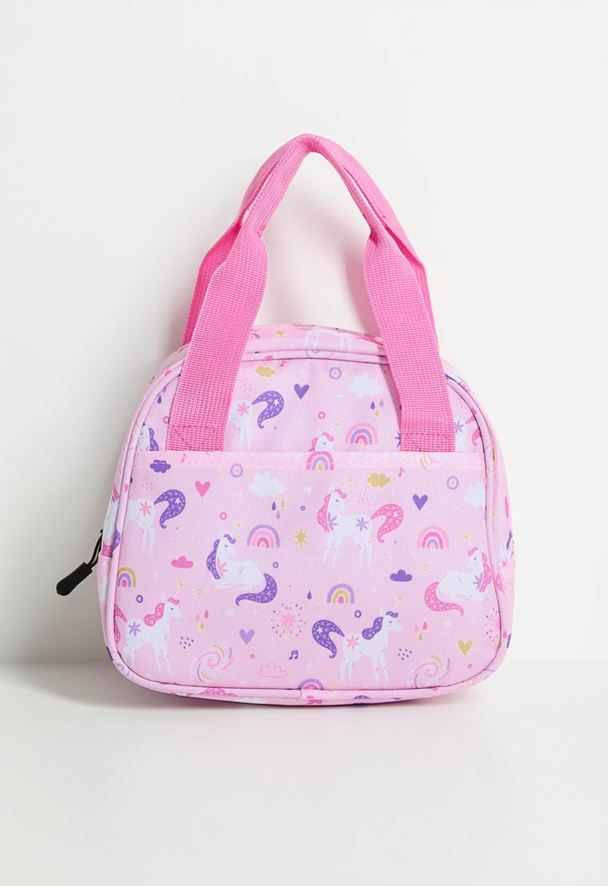 Pop Candy - Unicorn aop lunch bag - pink