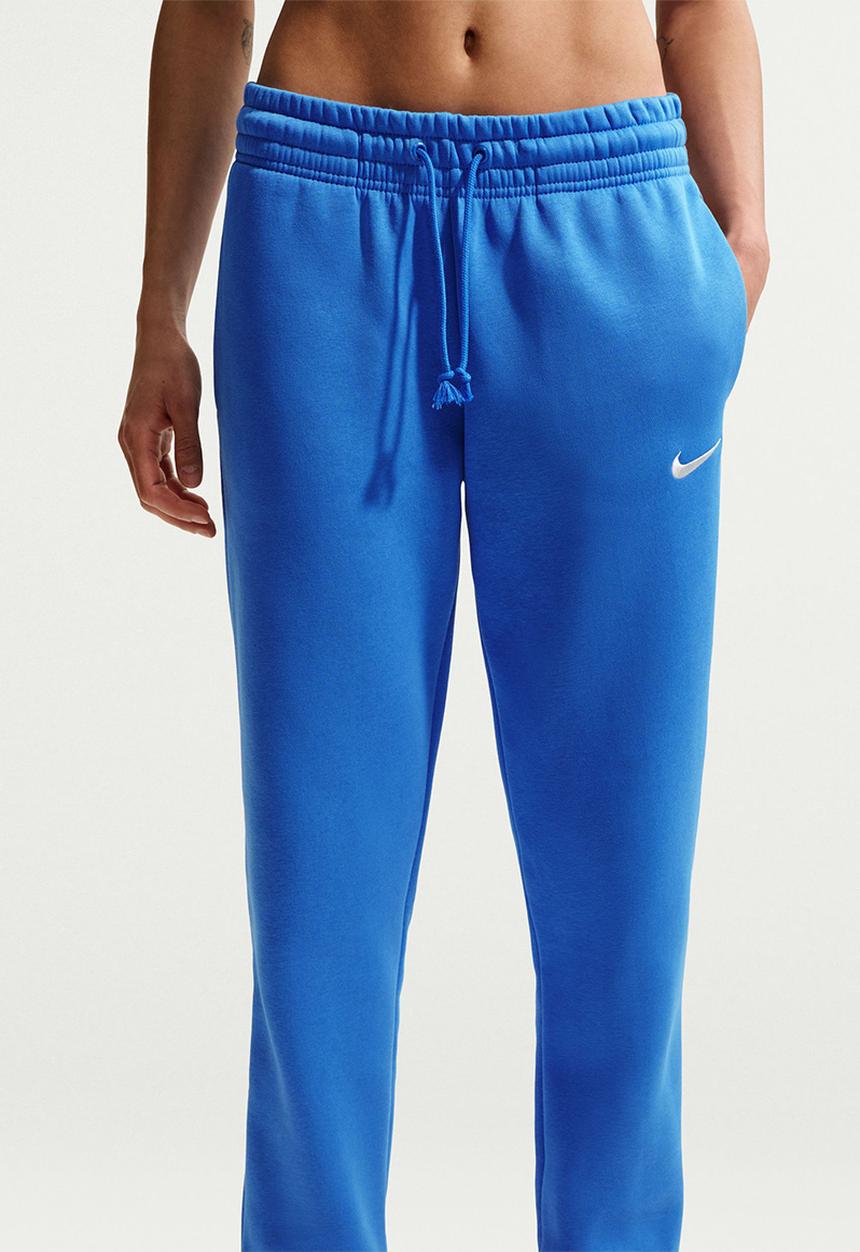 Nike - W Nsw Phnx Flc Mr Pant Std - Lt Photo Blue/Sail