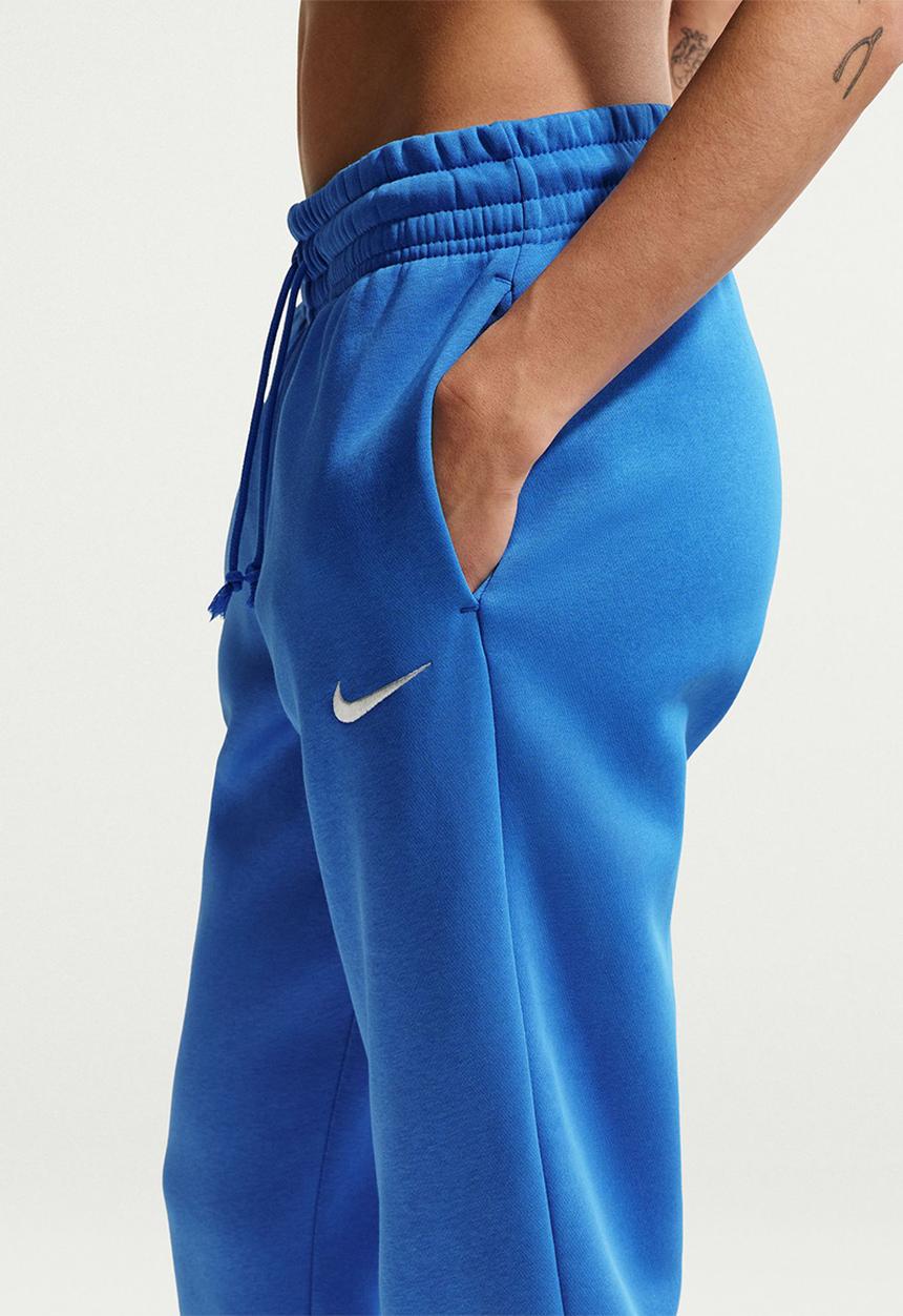 Nike - W Nsw Phnx Flc Mr Pant Std - Lt Photo Blue/Sail