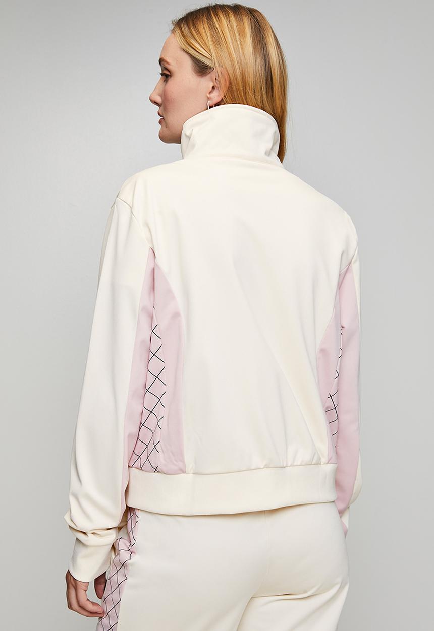 FILA - Keshia Jacket - Antique White & Pale Lilac